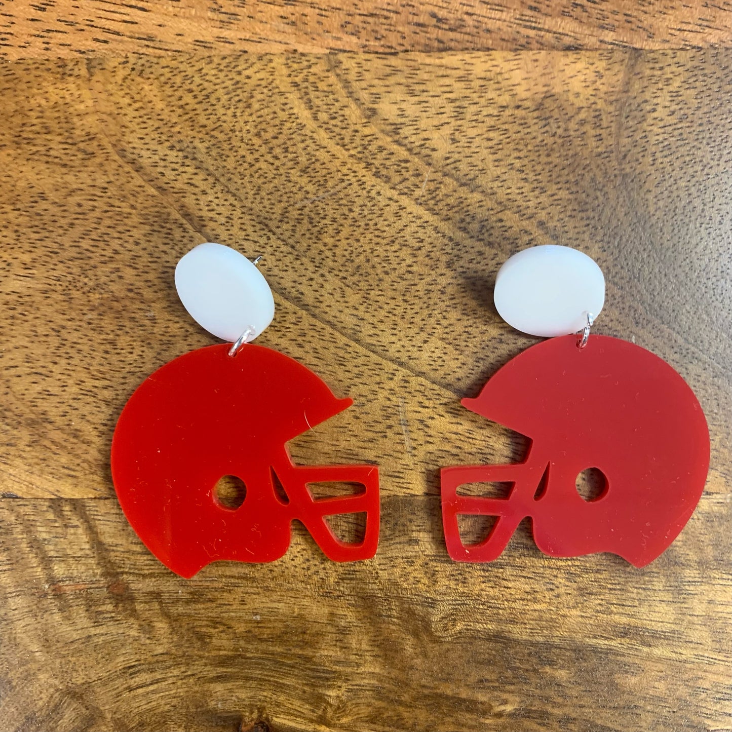 Football Helmet Team Spirit Earrings