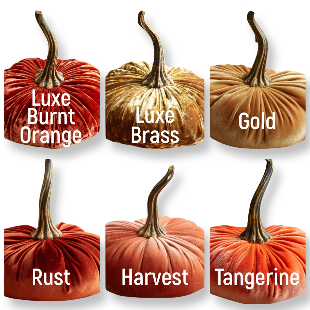 Velvet Pumpkins