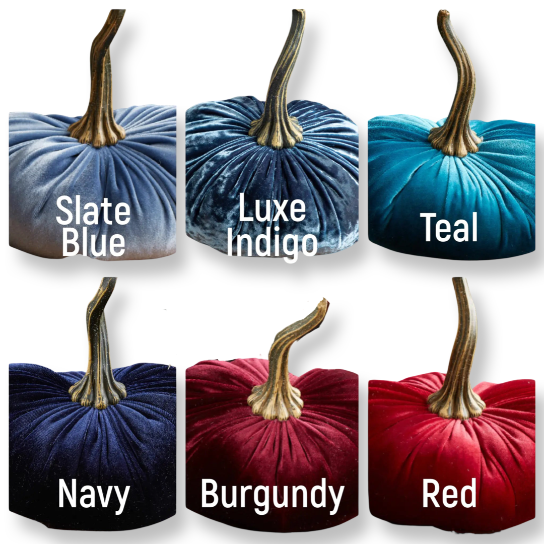 Velvet Pumpkins