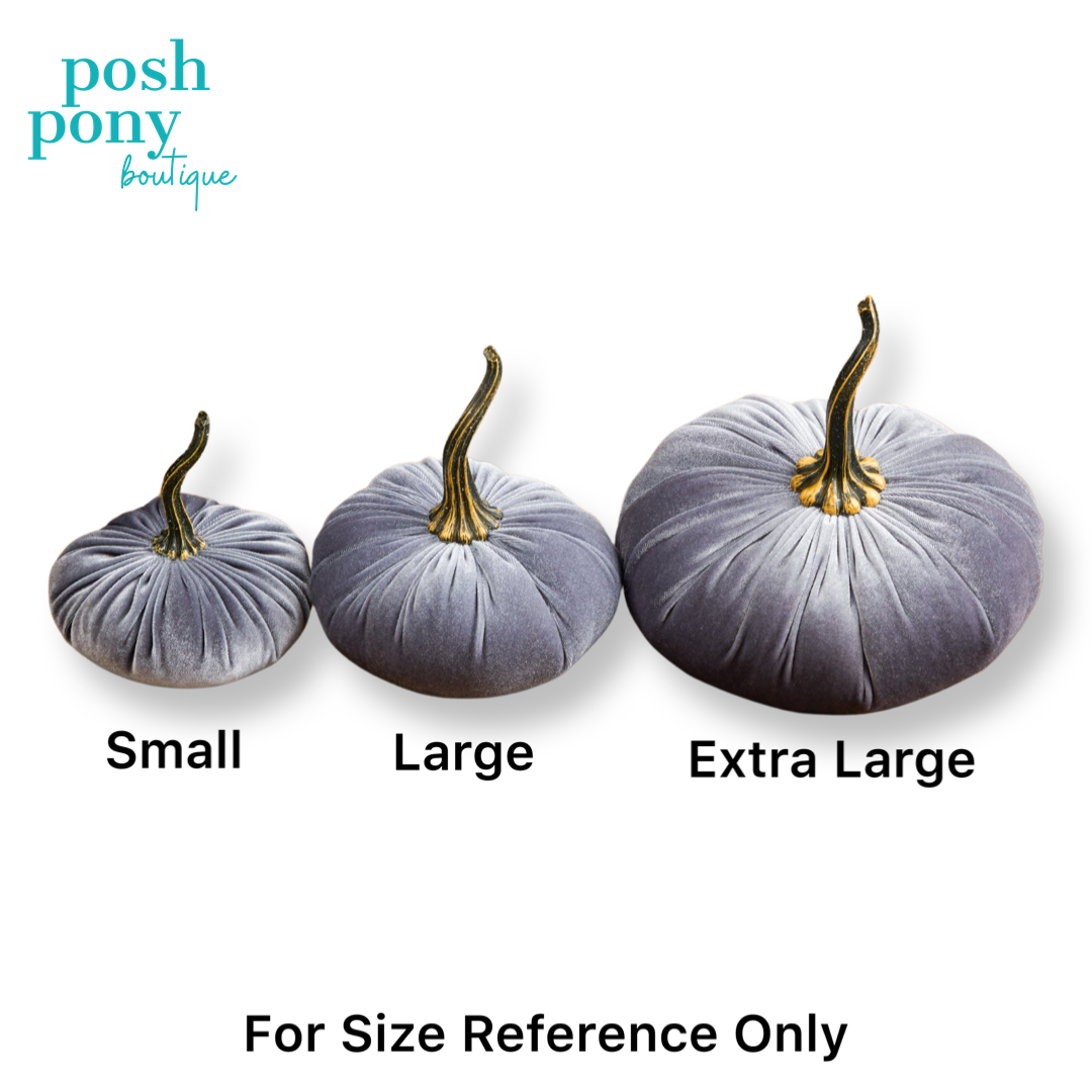 Velvet Pumpkins