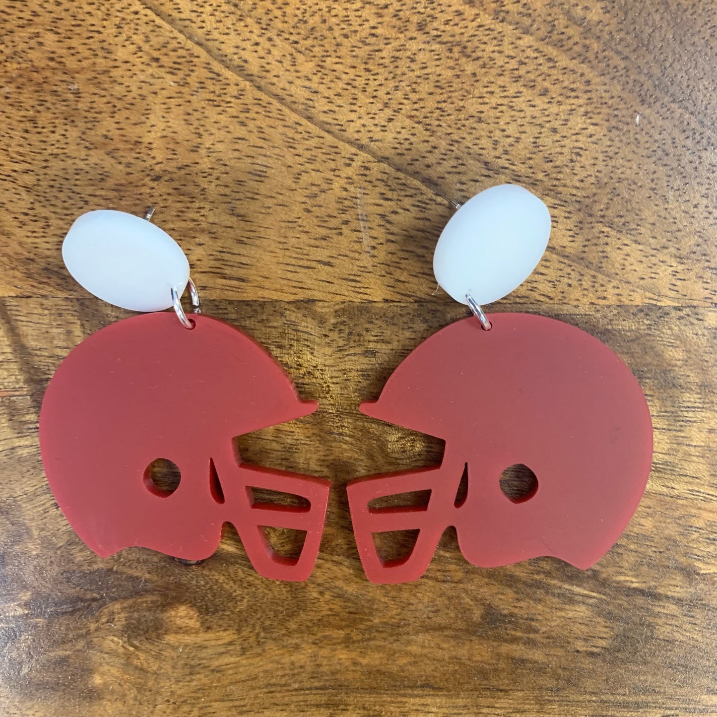 Football Helmet Team Spirit Earrings