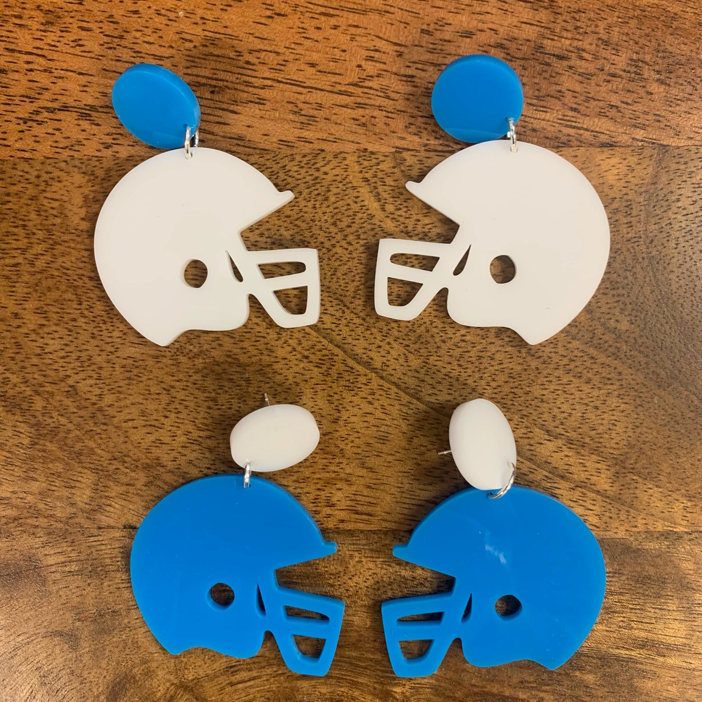 Football Helmet Team Spirit Earrings