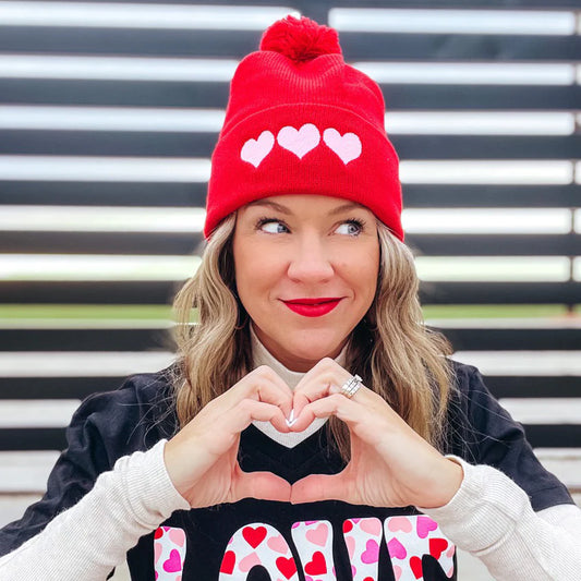 Red Heart Beanie