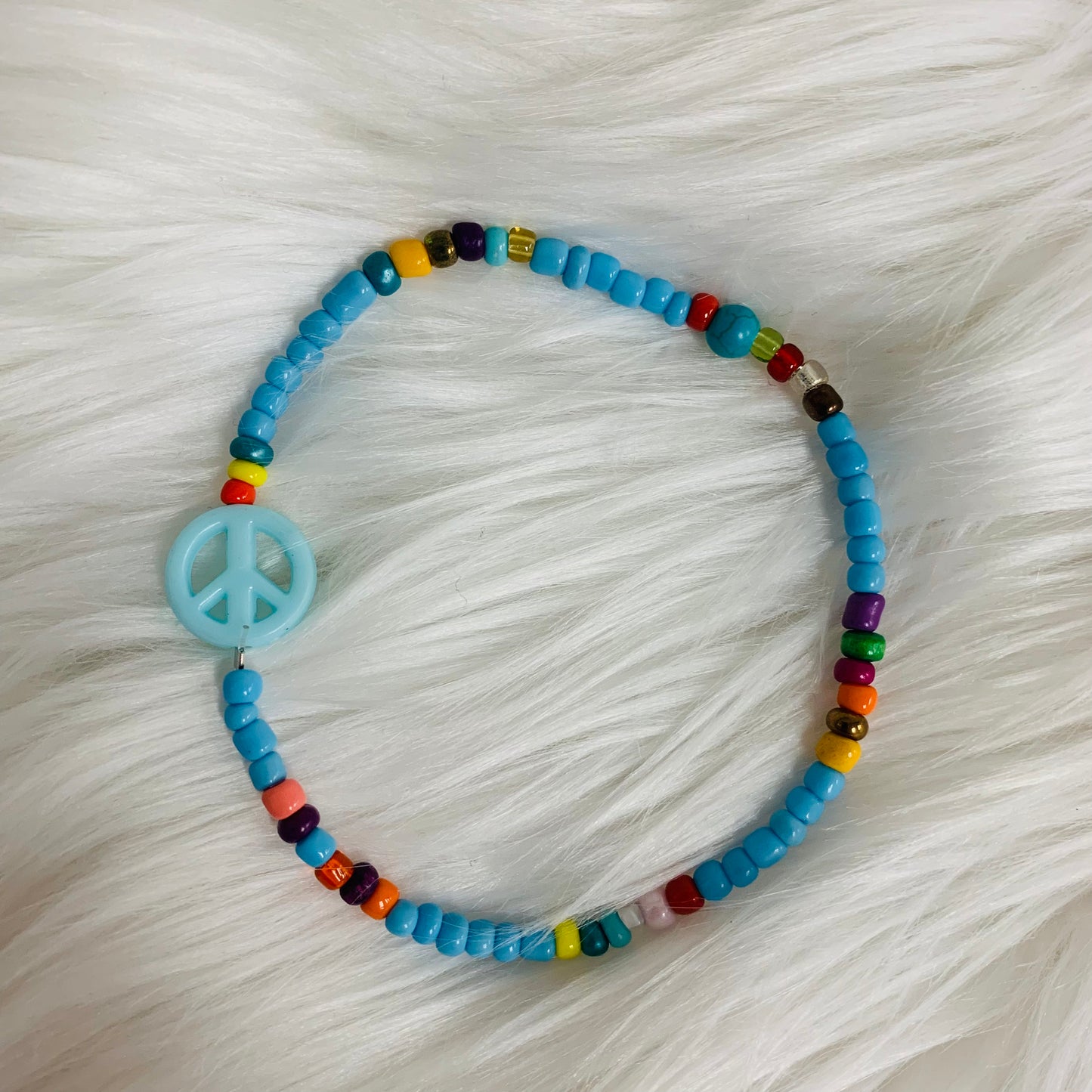 Stretch Beaded Anklets