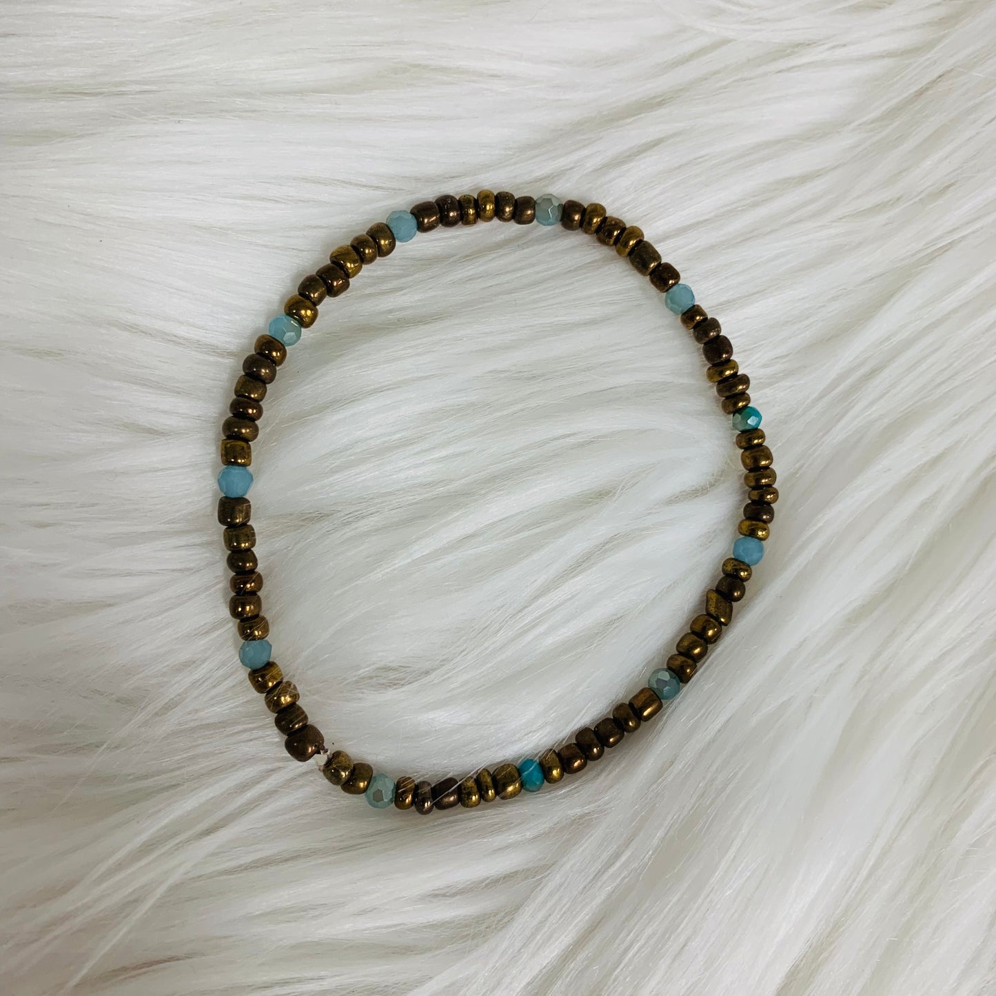 Stretch Beaded Anklets