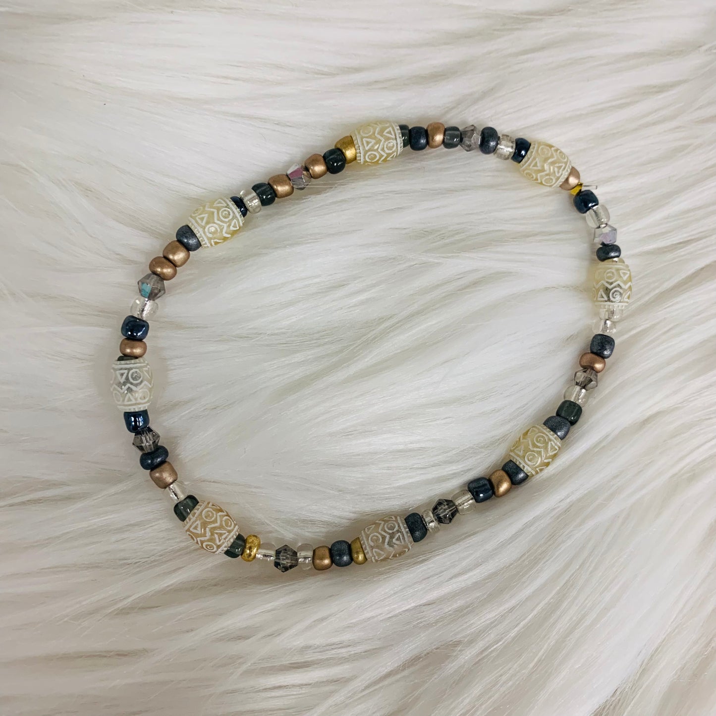 Stretch Beaded Anklets