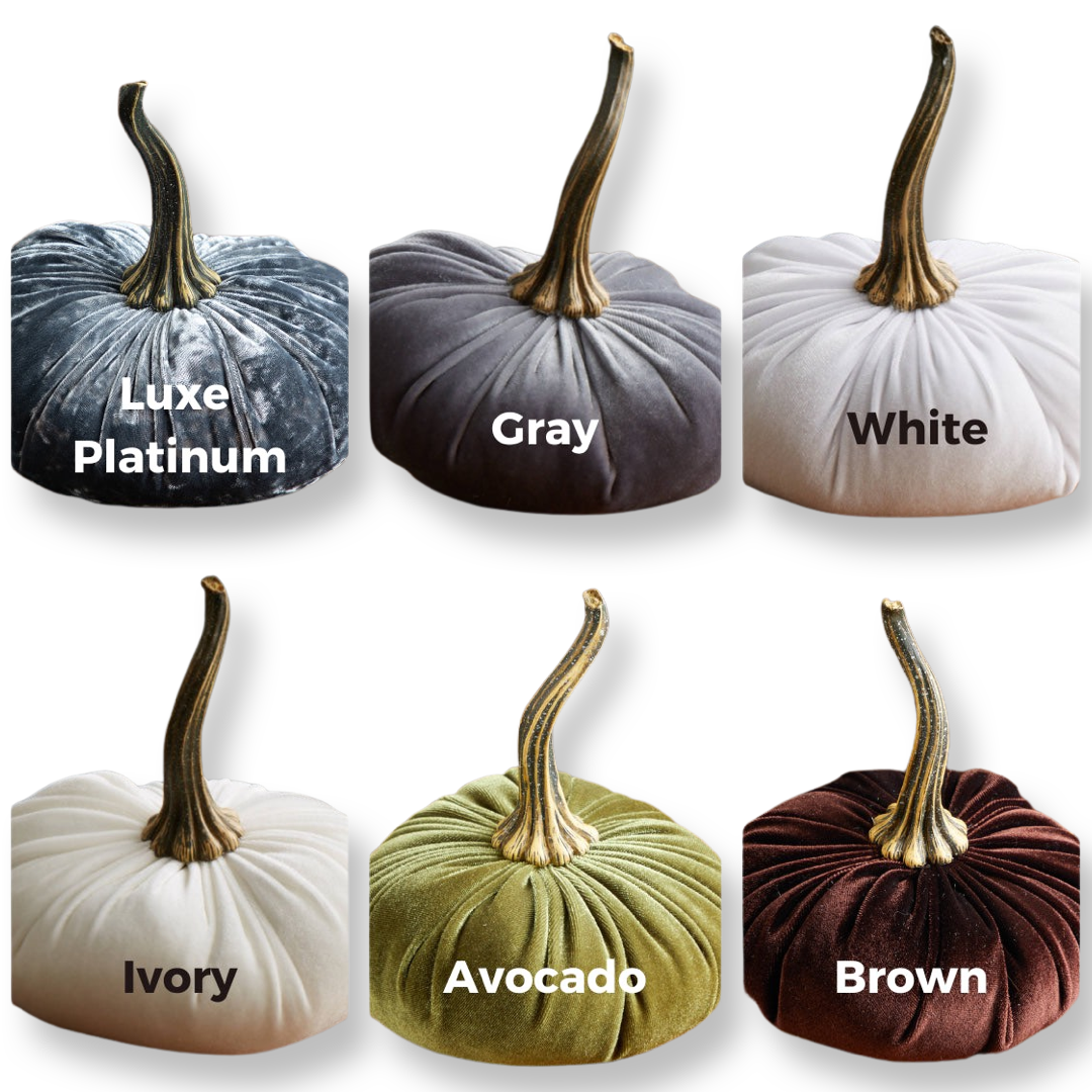 Velvet Pumpkins