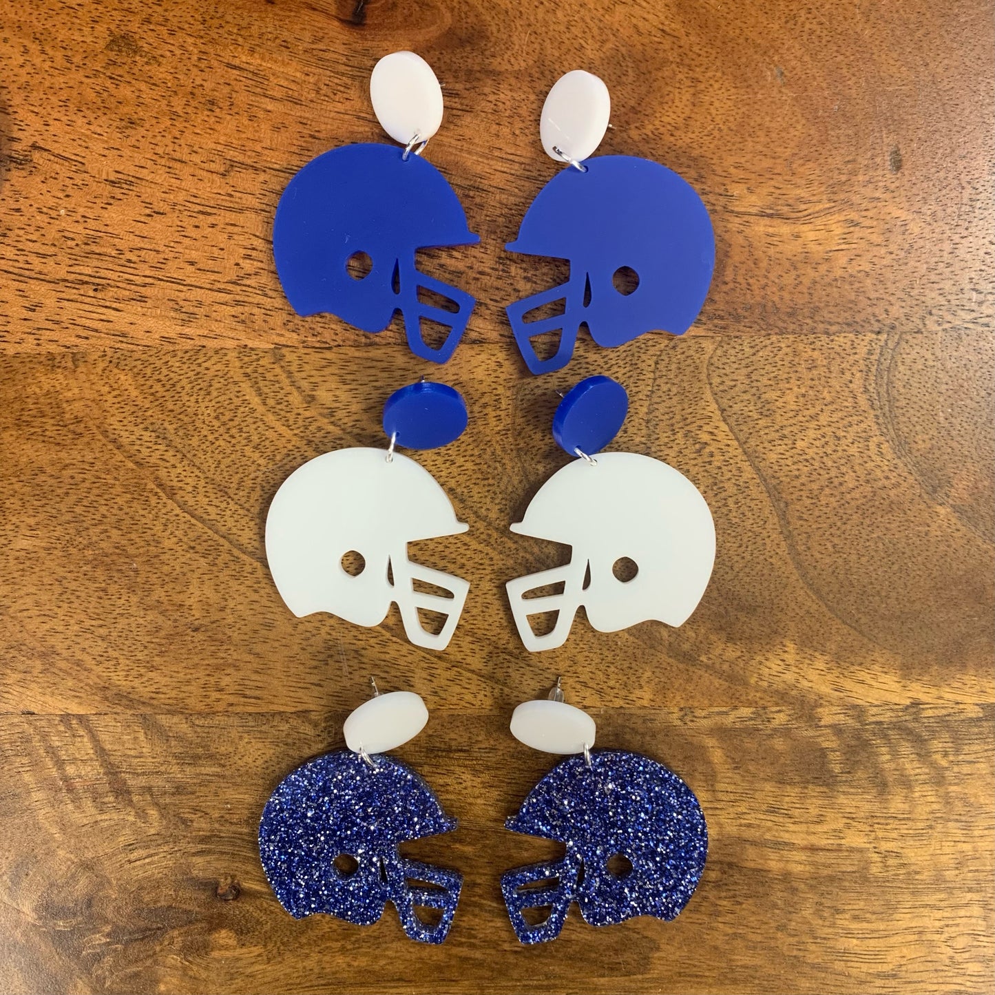 Football Helmet Team Spirit Earrings