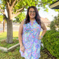 Lizzy Tank Dress - Lavender Paisley