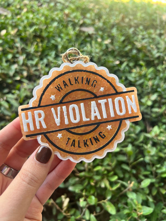HR Violation Car Freshie