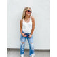 Urban Distressed Lt Wash Jeans