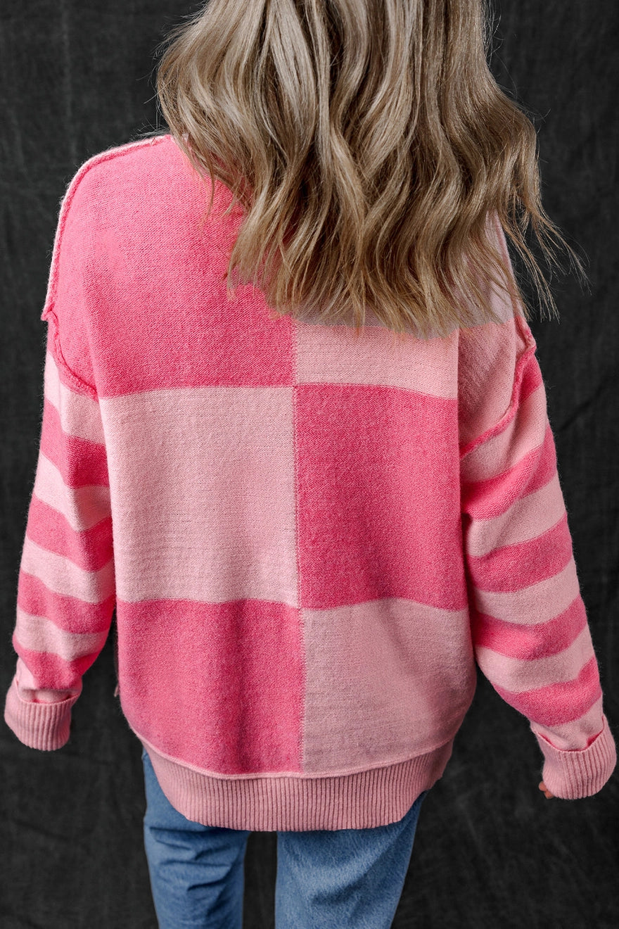 Be Mine Colorblock Sweater