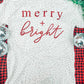 Glitter Merry + Bright T- Shirt