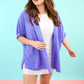 Oakley Oversized Blouse - Periwinkle