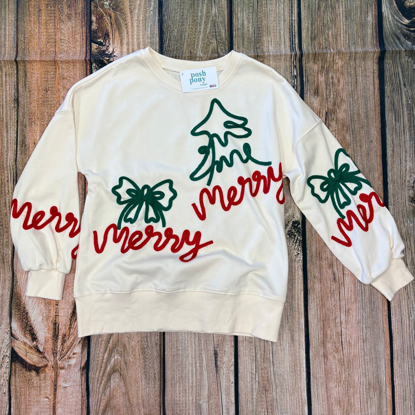 Merry Merry Oversized Sweatshirt