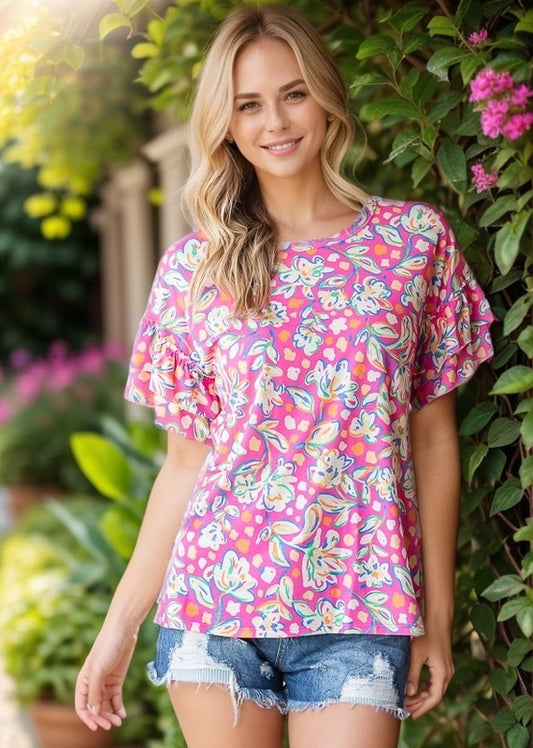 Brunch in the Flower Garden Top