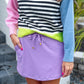 Solid Lavender Skort