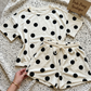 Midnight Dot Lounge Set
