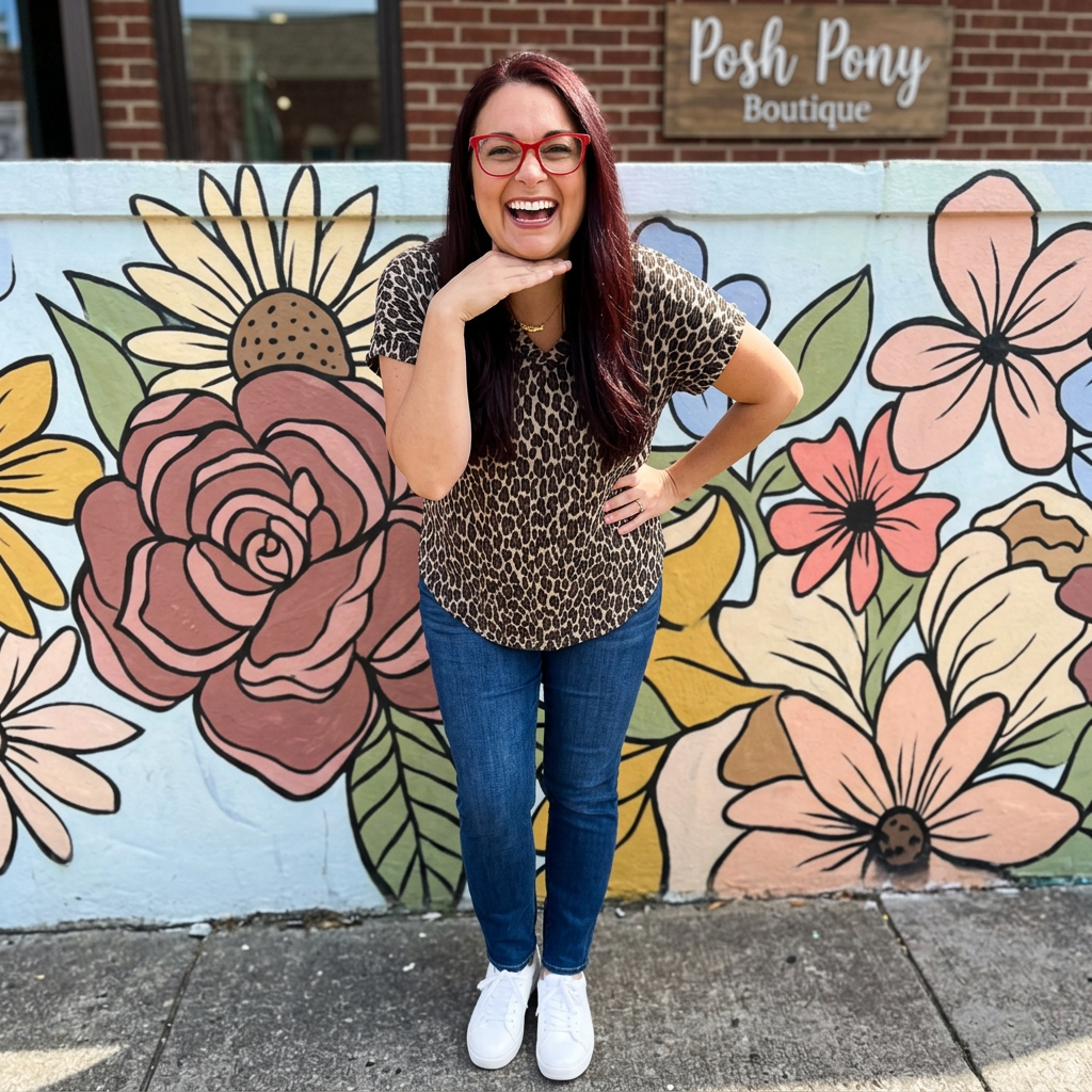 Wild at Heart Leopard Top