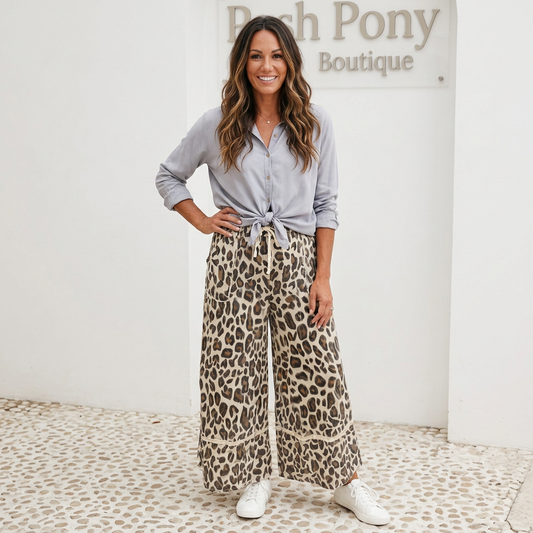 Wild About You Leopard Pants