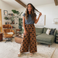 Dot Your Average Pants - Brown