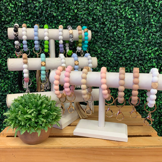 Beaded Keychain Wristlet