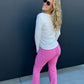 Jayde Pink Tummy Control Jeans