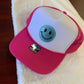 Happy Summer Embroidered Foam Trucker Hat