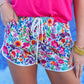 Fiesta Time (White) Everyday Shorts