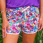 Fiesta Time Floral Everyday Shorts