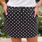 After Dark Polka Dot Skort