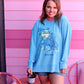 Born To Be Wild Until 9 Pm (Seaside) - Mineral Wash Pullover