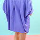 Oakley Oversized Blouse - Periwinkle