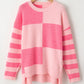 Be Mine Colorblock Sweater