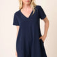 Everyday Shift Dress - Navy