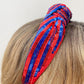 Red & Blue Sequin Headband