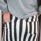 Nova Striped Denim Skirt