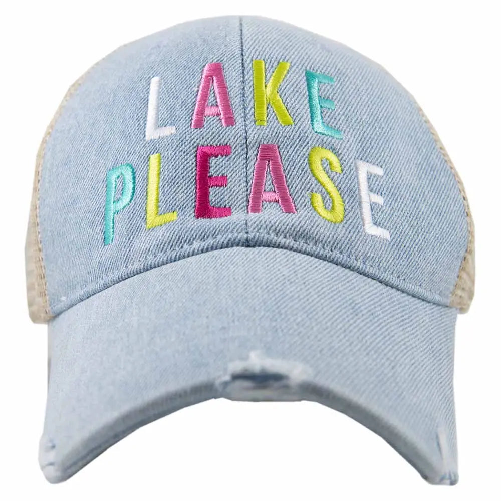 Lake Please Baseball Hat