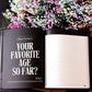Your Story Is Worth Sharing - Coffee Table Journal
