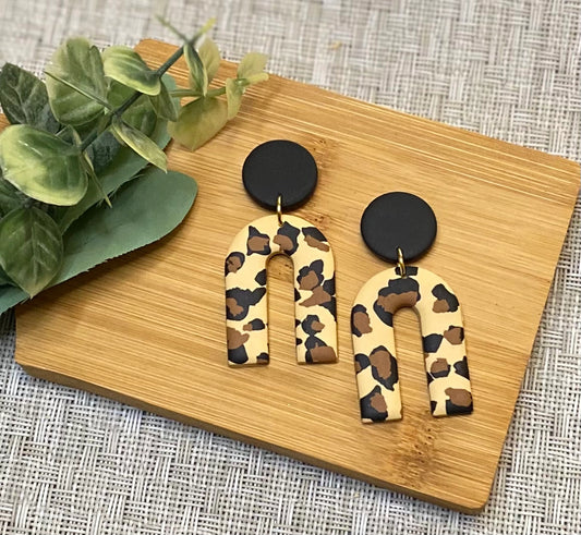 Leopard Arches Earrings