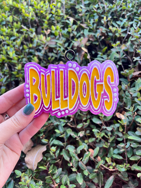 Bulldog Spirit Car Freshie