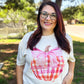 Pink Plaid Pumpkin