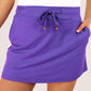 Solid Purple Skort