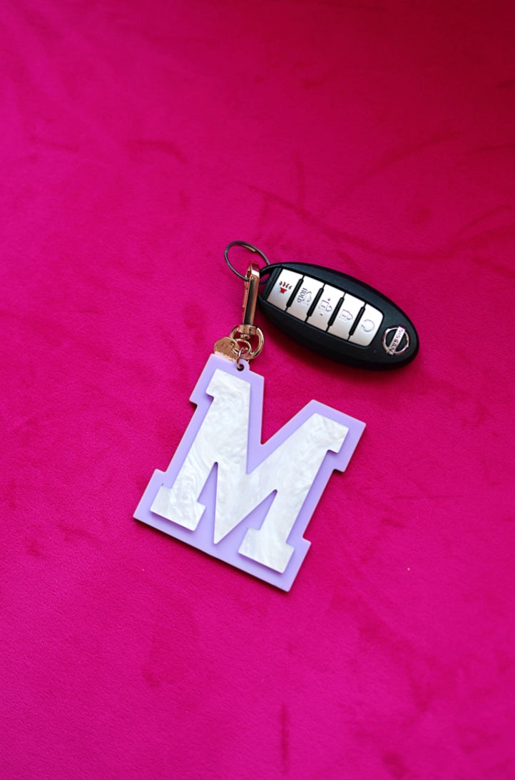Acrylic Letter Keychains