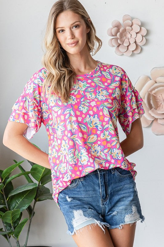 Brunch in the Flower Garden Top