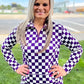 Pep Rally Pullover - Purple