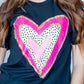 Heart With Puff Ink Valentine's Day Tee