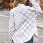 Checker Me Crazy Shacket