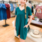 Everyday Shift Dress - Spruce