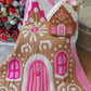 *PRE ORDER* Gingerbread House Pillow